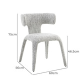 Shirley Lane Furniture Emma Upholstered Dining Chairs