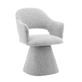 Shirley Lane Furniture Cali Upholstered Swivel Dining Chair
