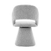 Shirley Lane Furniture Cali Upholstered Swivel Dining Chair