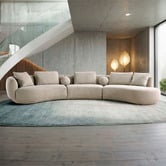 Shirley Lane Furniture Winslow 6 Seater Upholstered Modular Sofa