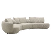 Shirley Lane Furniture Winslow 6 Seater Upholstered Modular Sofa
