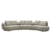 Shirley Lane Furniture Winslow 6 Seater Upholstered Modular Sofa