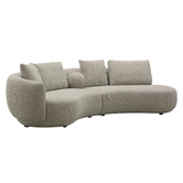 Shirley Lane Furniture Winslow 6 Seater Upholstered Modular Sofa