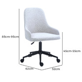 Shirley Lane Furniture Gregor Upholstered Office Chair