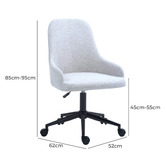 Shirley Lane Furniture Gregor Upholstered Office Chair