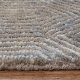 Sanctuary Rugs Ash Blue Posy Saha Wool &amp; Cotton Rug