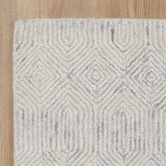 Sanctuary Rugs Grey Posy Saha Wool &amp; Cotton Rug