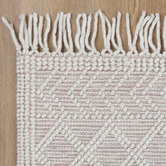 Sanctuary Rugs Natural &amp; Blush Perla Wool Rug
