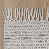 Sanctuary Rugs Black &amp; White Perla I Wool Rug