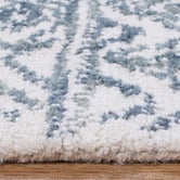Sanctuary Rugs Blue Posy Inca Wool &amp; Cotton Rug