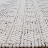 Sanctuary Rugs Black &amp; White Perla I Wool Rug