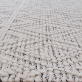 Sanctuary Rugs Silver Perla I Wool Rug