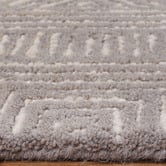 Sanctuary Rugs Grey Posy Labyrinth II Wool &amp; Cotton Rug