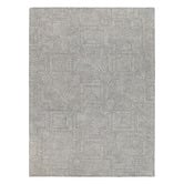 Sanctuary Rugs Grey Posy Labyrinth II Wool &amp; Cotton Rug