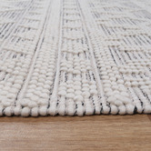 Sanctuary Rugs Black &amp; White Perla I Wool Rug