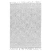 Sanctuary Rugs White &amp; Blue Perla II Wool Rug