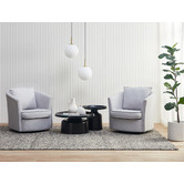 Sanctuary Rugs Silver &amp; Grey Clara Wool-Blend Rug