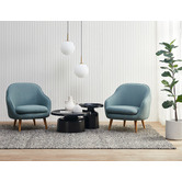 Sanctuary Rugs Silver &amp; Grey Clara Wool-Blend Rug