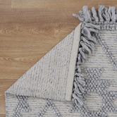 Sanctuary Rugs Marco Geometric II Hand-Knotted Wool-Blend Rug