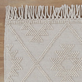 Sanctuary Rugs Marco Geometric V Hand-Knotted Wool-Blend Rug