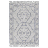 Sanctuary Rugs Marco Ornamental III Hand-Knotted Wool-Blend Rug