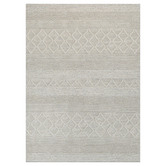 Sanctuary Rugs Natural Vittoria Hand-Knotted Wool-Blend Rug