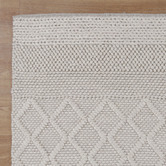 Sanctuary Rugs Natural Vittoria Hand-Knotted Wool-Blend Rug