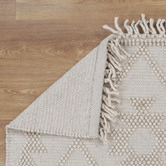 Sanctuary Rugs Marco Geometric III Hand-Knotted Wool-Blend Rug