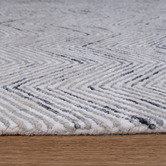 Sanctuary Rugs Astrior Herringbone Hand-Knotted Wool-Blend Rug