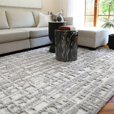 Sanctuary Rugs Grey Origin Kubra Contemporary Rug