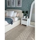 Sanctuary Rugs Natural Vittoria Hand-Knotted Wool-Blend Rug