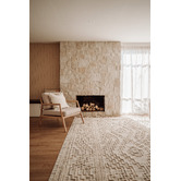 Sanctuary Rugs Beige Origin Zanzia Power-Loomed Rug