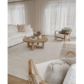 Sanctuary Rugs Ivory Loren Wool &amp; Viscose Rug