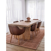 Sanctuary Rugs Rust Byron Wool &amp; Viscose Rug