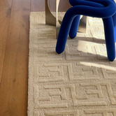 Sanctuary Rugs Monogram Fabien Hand-Tufted Wool Rug