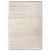 Sanctuary Rugs Cream Beige Liege II Power-Loomed Rug