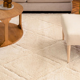 Sanctuary Rugs Cream Liege II Power-Loomed Rug