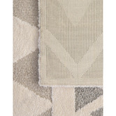Sanctuary Rugs Cream Grey Lilly Power-Loomed Rug