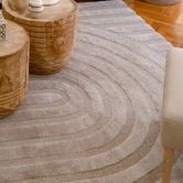 Sanctuary Rugs Cream Lilly Modern Power-Loomed Rug
