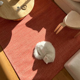 Sanctuary Rugs Watermelon Noosa Hand-Woven Jute-Blend Rug