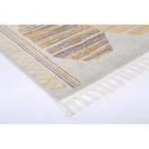 Sanctuary Rugs Terracotta Kendal Abstract Power-Loomed Rug