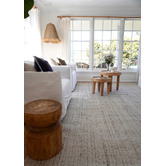 Sanctuary Rugs Light Grey Clara Wool-Blend Rug