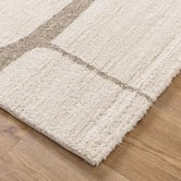 Beige Loki Abstract Rug | Temple & Webster