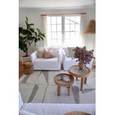 Beige Loki Abstract Rug | Temple & Webster