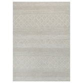 Sanctuary Rugs Ivory Vittoria Hand-Knotted Wool-Blend Rug