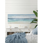 Kayla Bay by Temple &amp; Webster Beach On Stretched Canvas Wall Art
