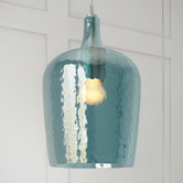 Kayla Bay by Temple &amp; Webster Fleury 1 Light Glass Pendant
