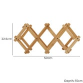 Belmot Living Bramwell Foldable Wine Rack