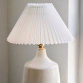 Curvae Sino Pleated Fabric Lamp Shade