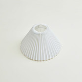 Curvae Sino Pleated Fabric Lamp Shade